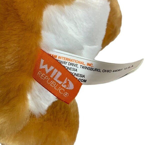 Wild Republic Cuddlekins Tiger Cub Plush 12 in Stuffed Animal Toy Soft Blue Eyes - Picture 6 of 9